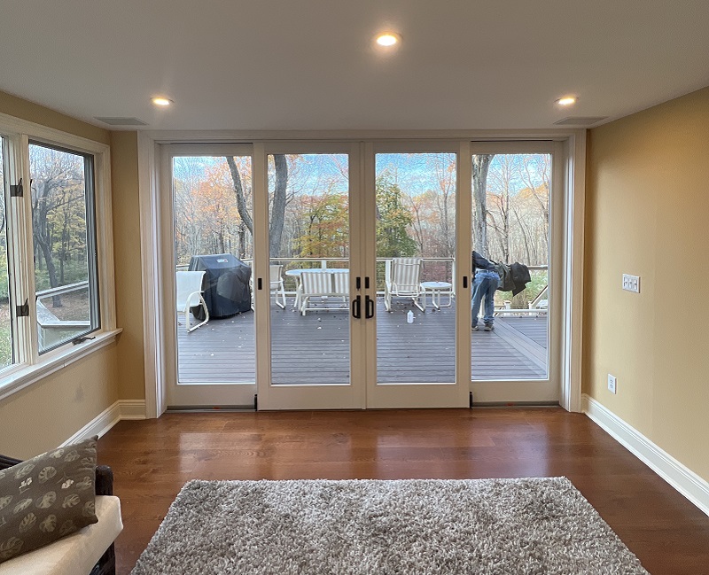 Andersen 400 Series Casement Window and Gliding Door Replacement In Wilton,CT